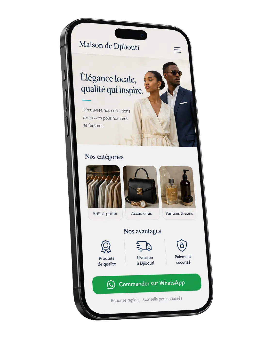 Mini-site boutique Weltizone
